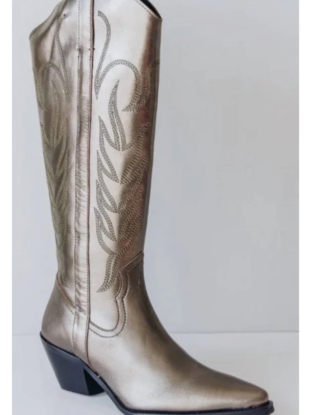 Matisse Agency Western Boot in Pewter - Picture 2 of 2